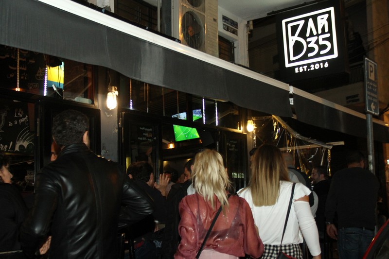 Bar 35 on Saturday Night
